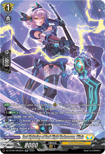 Fast Lightning of Dark Night Undercover, Wiola (SR) - DZ-BT09/SR32EN