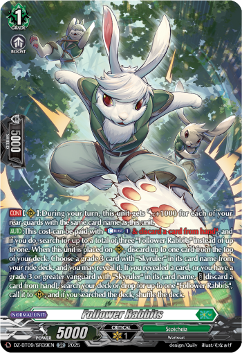 Follower Rabbits (SR) - DZ-BT09/SR39EN