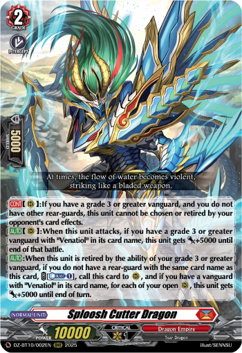Sploosh Cutter Dragon - DZ-BT10/002EN
