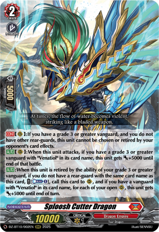 Sploosh Cutter Dragon - DZ-BT10/002EN