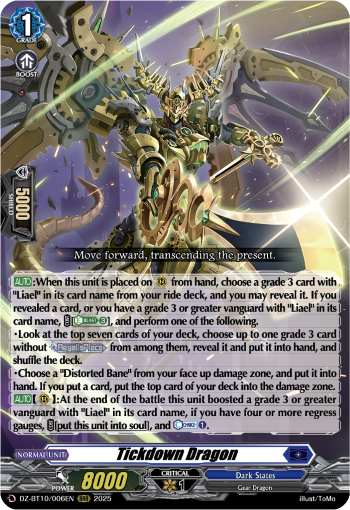 Tickdown Dragon - DZ-BT10/006EN