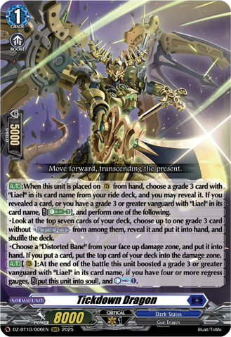 Tickdown Dragon - DZ-BT10/006EN