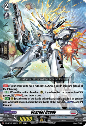 Veardol Heady - DZ-BT10/007EN