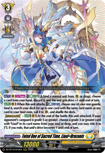 Fated One of Sacred Time, Liael=Draconis - DZ-BT10/010EN
