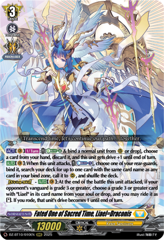Fated One of Sacred Time, Liael=Draconis - DZ-BT10/010EN