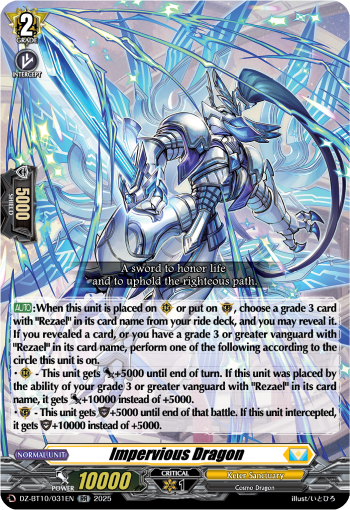 Impervious Dragon - DZ-BT10/031EN