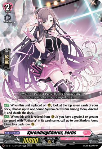 SpreadingChorus, Eerlis - DZ-BT10/040EN