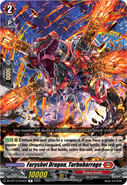 Furyshot Dragon, Turbobarrage - DZ-BT10/044EN