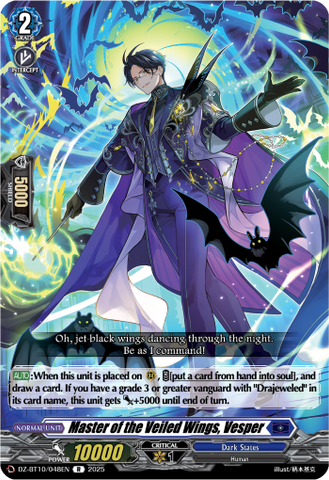 Master of the Veiled Wings, Vesper - DZ-BT10/048EN