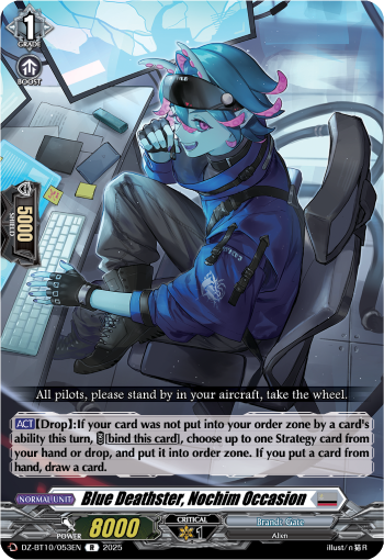 Blue Deathster, Nochim Occasion - DZ-BT10/053EN