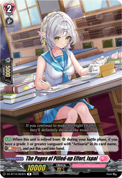 The Pages of Pilled-up Effort, Ispal - DZ-BT10/063EN