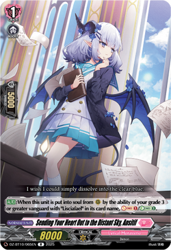 Sending Your Heart Out to the Distant Sky, Ansitif - DZ-BT10/065EN