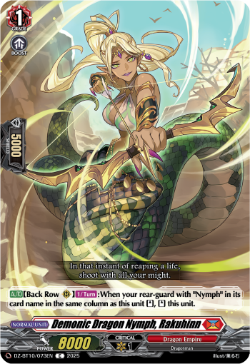 Demonic Dragon Nymph, Rakuhinn - DZ-BT10/073EN