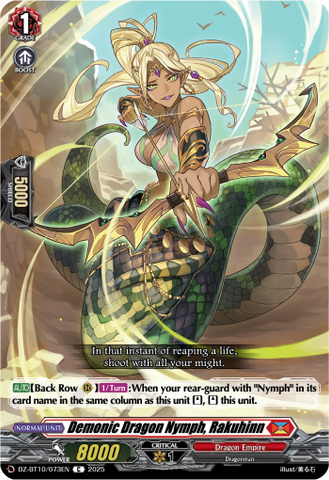 Demonic Dragon Nymph, Rakuhinn - DZ-BT10/073EN