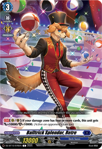 Balltrick Splendor, Retre - DZ-BT10/076EN
