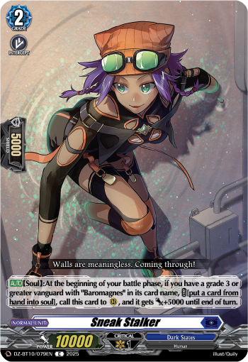 Sneak Stalker - DZ-BT10/079EN