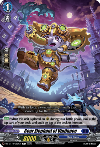 Gear Elephant of Vigilance - DZ-BT10/082EN