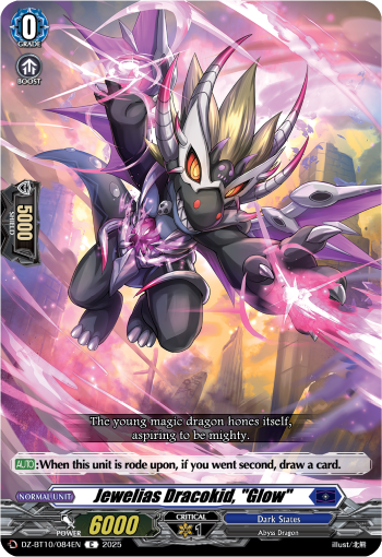 Jewelias Dracokid, "Glow" - DZ-BT10/084EN