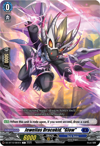 Jewelias Dracokid, "Glow" - DZ-BT10/084EN