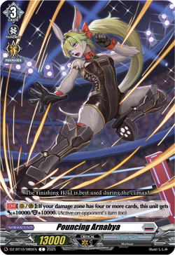 Pouncing Arnabya - DZ-BT10/085EN