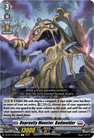 Depravity Monster, Badmolder - DZ-BT10/087EN