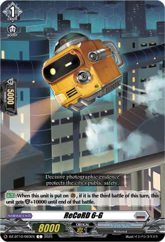 ReCoRD 6-G - DZ-BT10/093EN