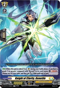 Knight of Clarity, Genetile - DZ-BT10/098EN