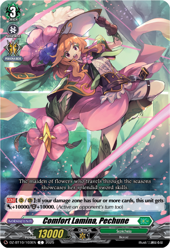 Comfort Lamina, Pechune - DZ-BT10/103EN