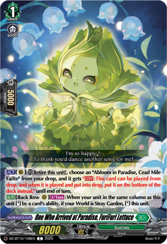 One Who Arrived at Paradise, FuriFuri Lettuce - DZ-BT10/108EN