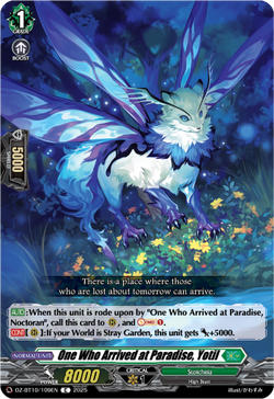 One Who Arrived at Paradise, Yotil - DZ-BT10/109EN