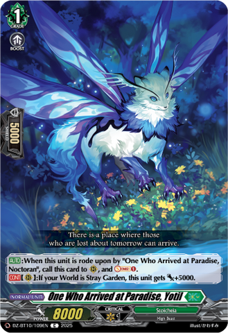 One Who Arrived at Paradise, Yotil - DZ-BT10/109EN