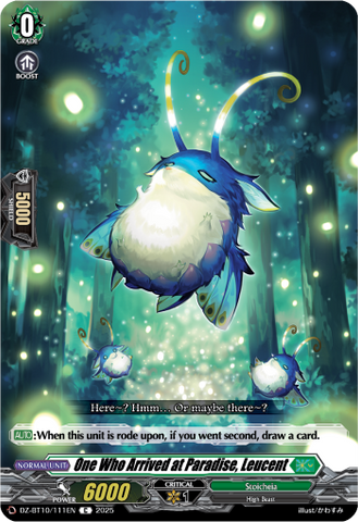 One Who Arrived at Paradise, Leucent - DZ-BT10/111EN