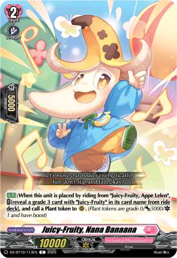 Juicy-Fruity, Nana Banaana - DZ-BT10/113EN