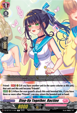 Step-Up Together, Ractine - DZ-BT10/117EN