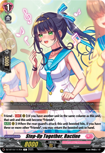 Step-Up Together, Ractine - DZ-BT10/117EN