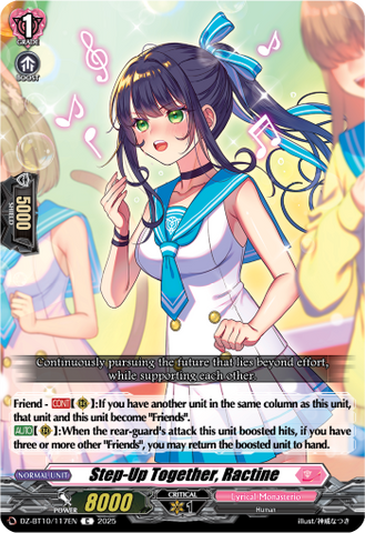 Step-Up Together, Ractine - DZ-BT10/117EN