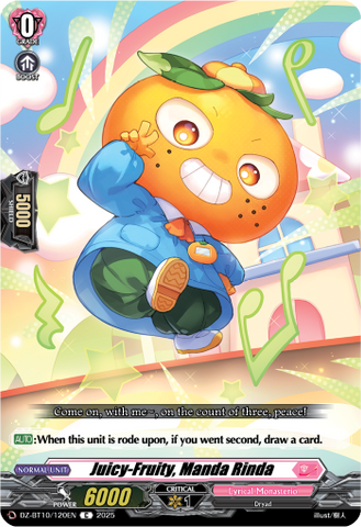 Juicy-Fruity, Manda Rinda - DZ-BT10/120EN