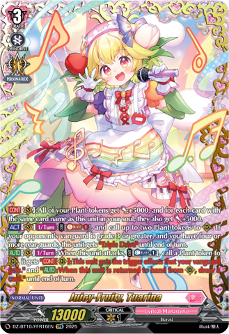 Juicy-Fruity, Tuarina (FFR) - DZ-BT10/FFR16EN