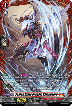 Sealed Blaze Dragon, Samupadru (FR) - DZ-BT10/FR04EN
