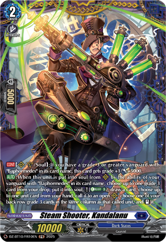 Steam Shooter, Kandalanu (FR) - DZ-BT10/FR10EN