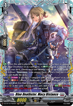 Blue Deathster, Macy Distance (FR) - DZ-BT10/FR20EN