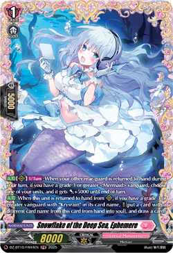 Snowflake of the Deep Sea, Ephemere (FR) - DZ-BT10/FR44EN