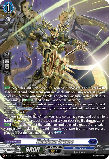 Tickdown Dragon (SR) - DZ-BT10/SR10EN