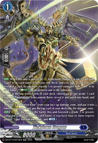 Tickdown Dragon (SR) - DZ-BT10/SR10EN