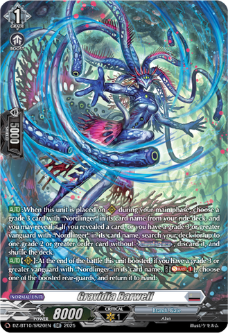 Gravidia Barwell (SR) - DZ-BT10/SR20EN