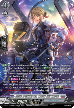 Blue Deathster, Macy Distance (SR) - DZ-BT10/SR21EN