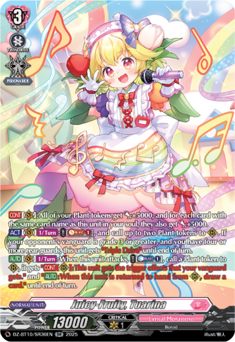 Juicy-Fruity, Tuarina (SR) - DZ-BT10/SR36EN