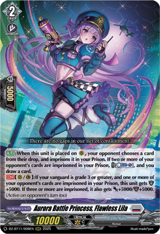 Aurora Battle Princess, Flawless Lila - DZ-BT11/008EN
