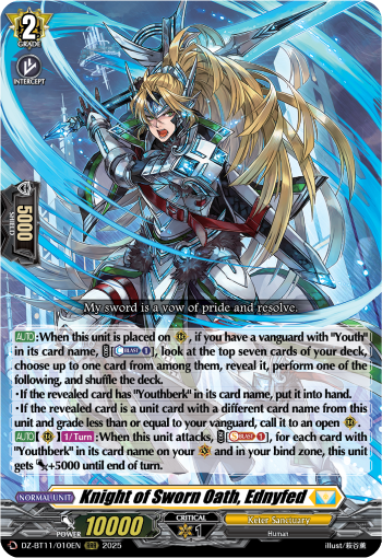 Knight of Sworn Oath, Ednyfed - DZ-BT11/010EN