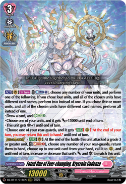 Fated One of Ever-changing, Krysrain Cadenza - DZ-BT11/016EN